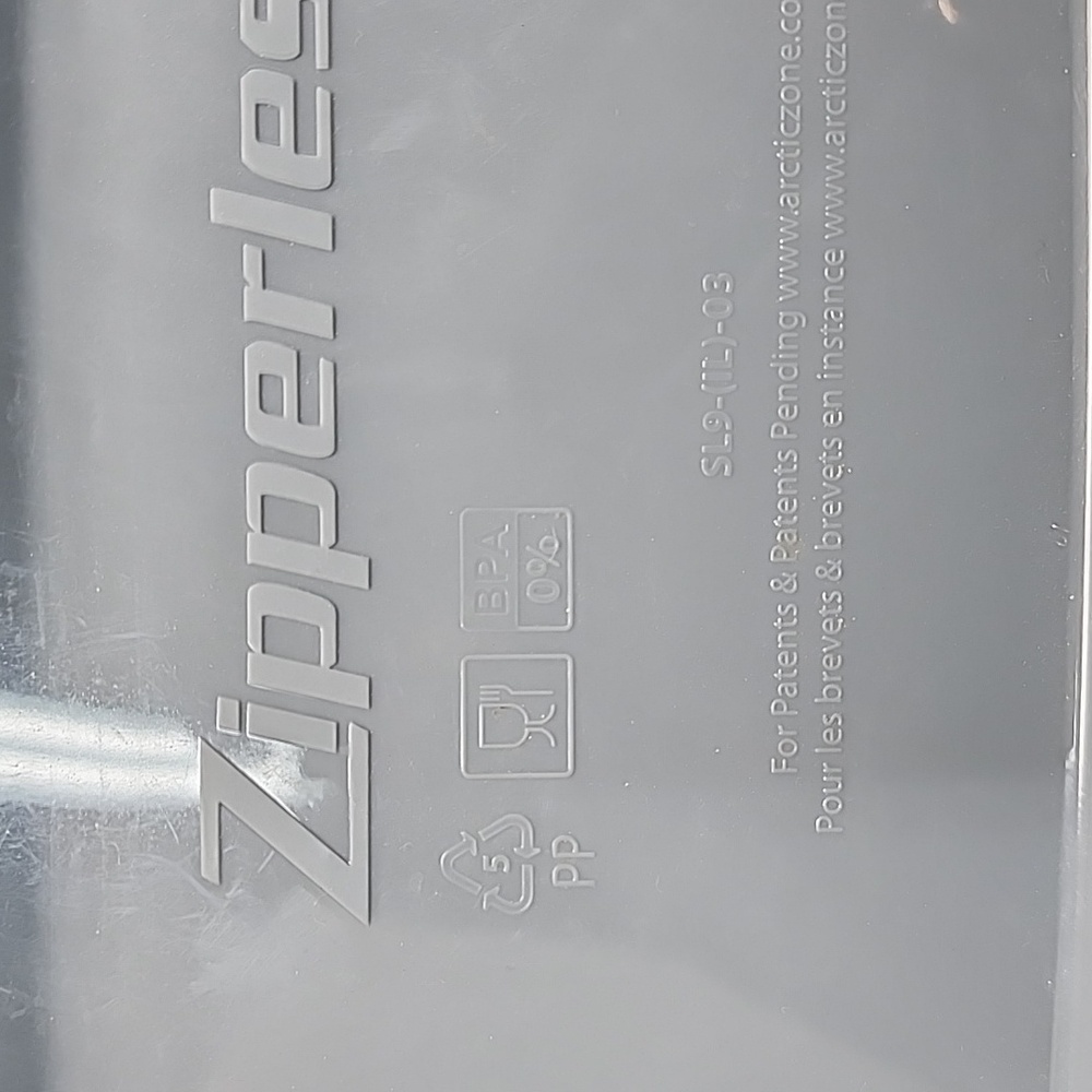 Titan by Arctic Zone Deep Freeze Zipperless 9 Can Cooler Grey Black - Picture 10 of 12